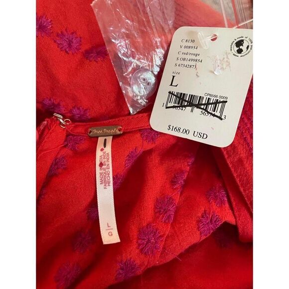 Free People Juni Mini Dress Size L - Picture 7 of 7